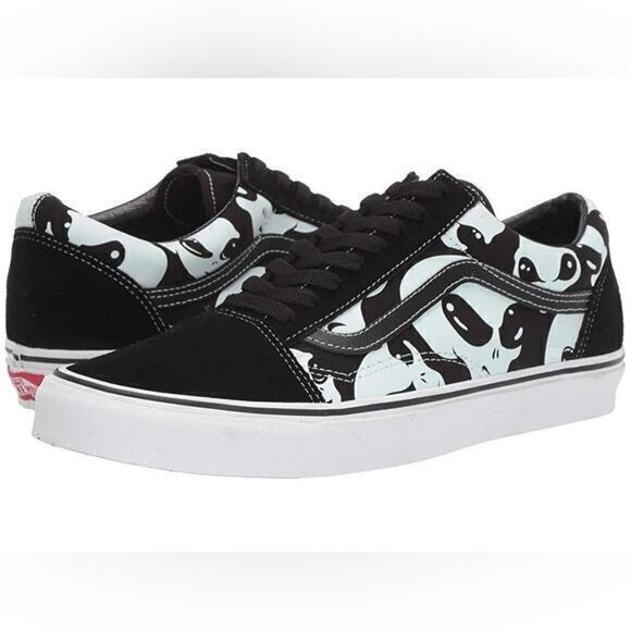Vans Old Skool \'Alien Ghosts VN0A4BV5TB1 Rare GLOW IN THE‎ DARK! main image 6